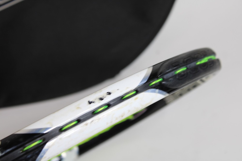 Wilson N Code Six-Two Tennis Racket, 4 3/8, black white