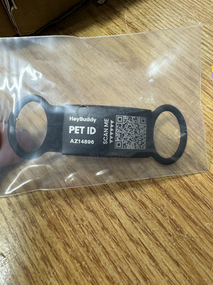 HeyBuddy™ Slide Series - QR Code Smart Pet Tags for Dogs & Cats, Personalized