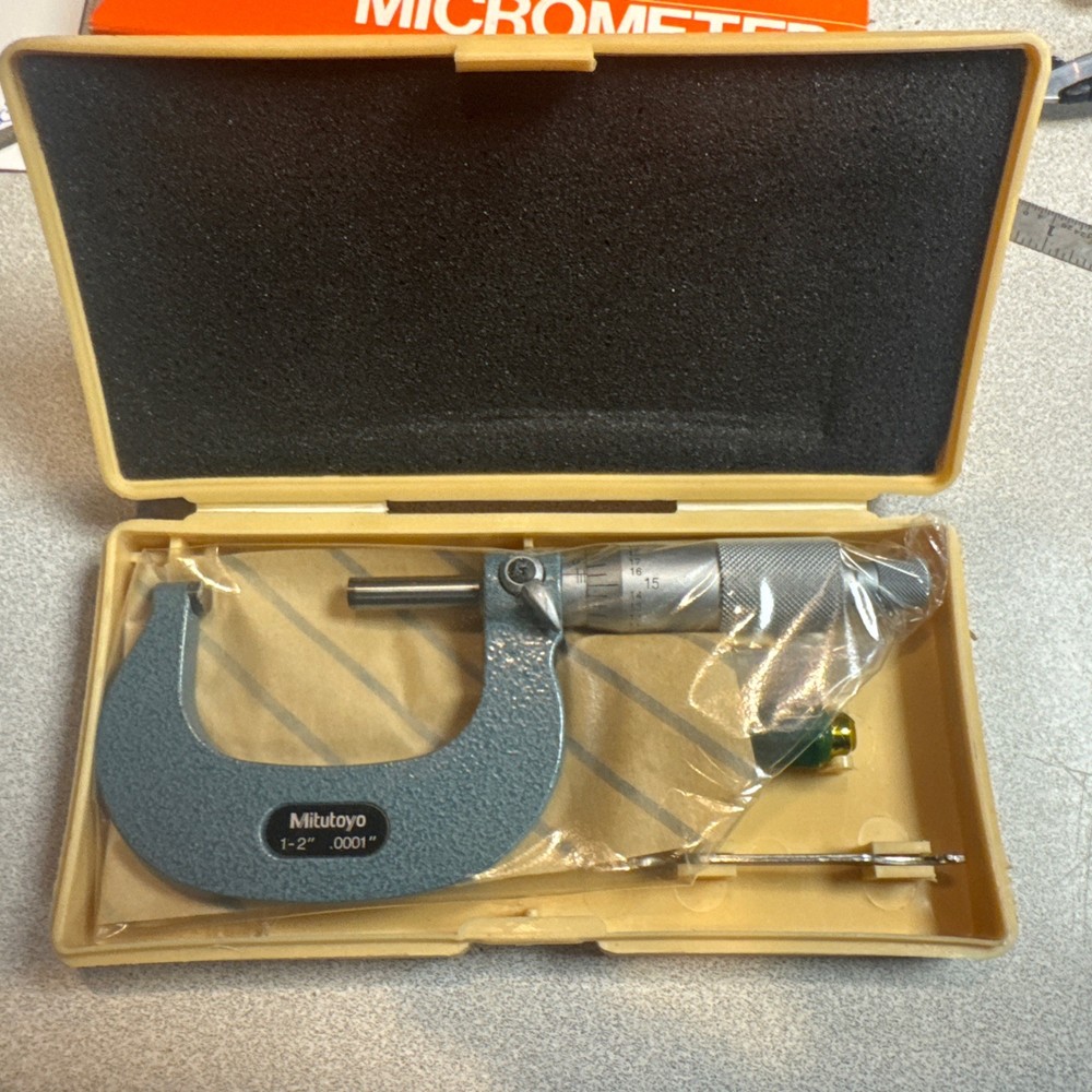 Mitutoyo 1-2" micrometer. 103-262.
