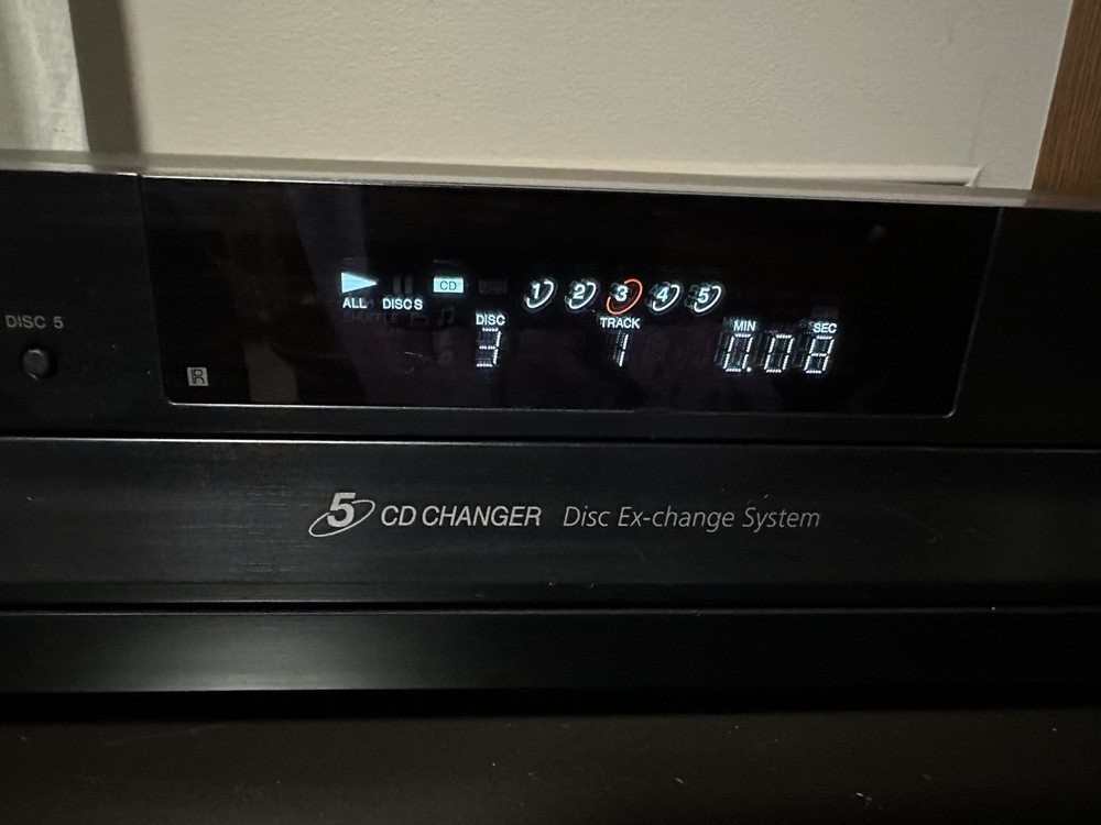 Sony CDP-CE500 Multi CD Player 5 Disc Changer USB Recorder