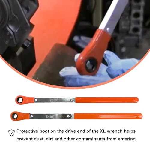 4-Piece Automatic Slack Adjuster Tool Set – Wrenchs + Slack adjuster tools