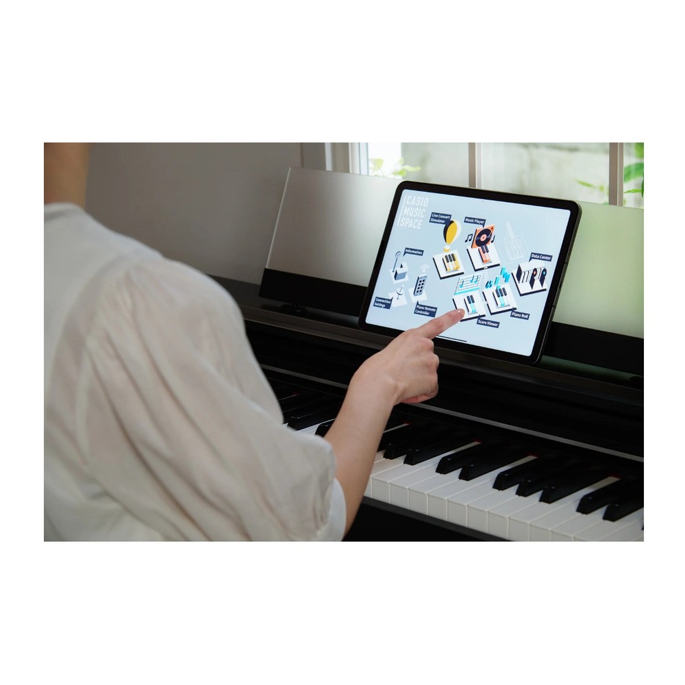 Casio Celviano AP-S200 Digital Upright Piano, Black