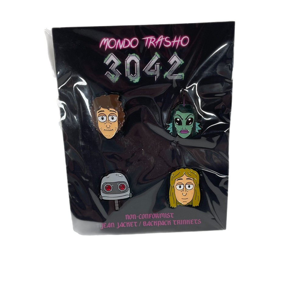 Mondo Trasho 3042. 4 Pin Set