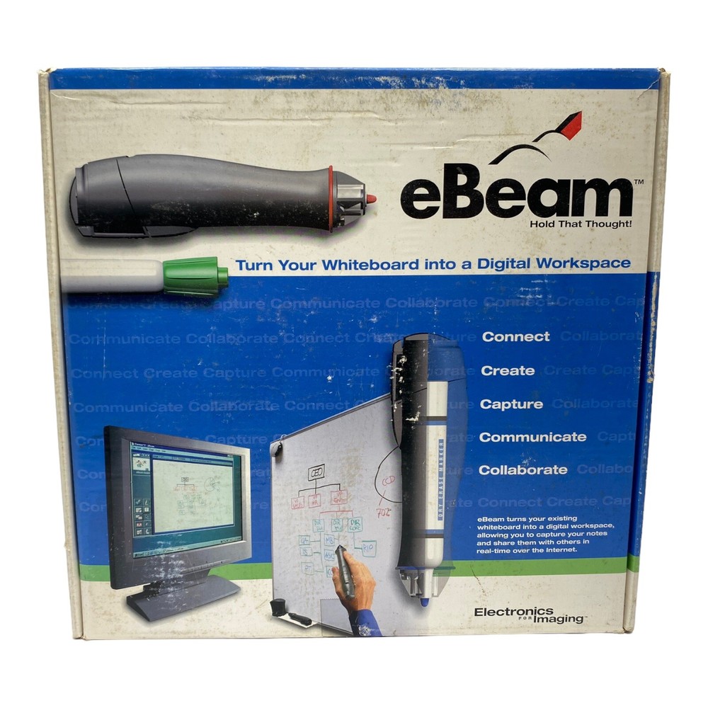 1999 - eBeam - Electronics Imaging - Whiteboard - Digital WorkSpace Kit - NOS