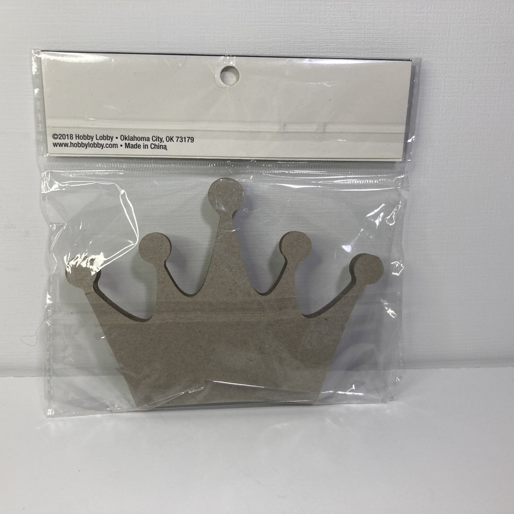 Chipdecor Crown Shape - 3.5”