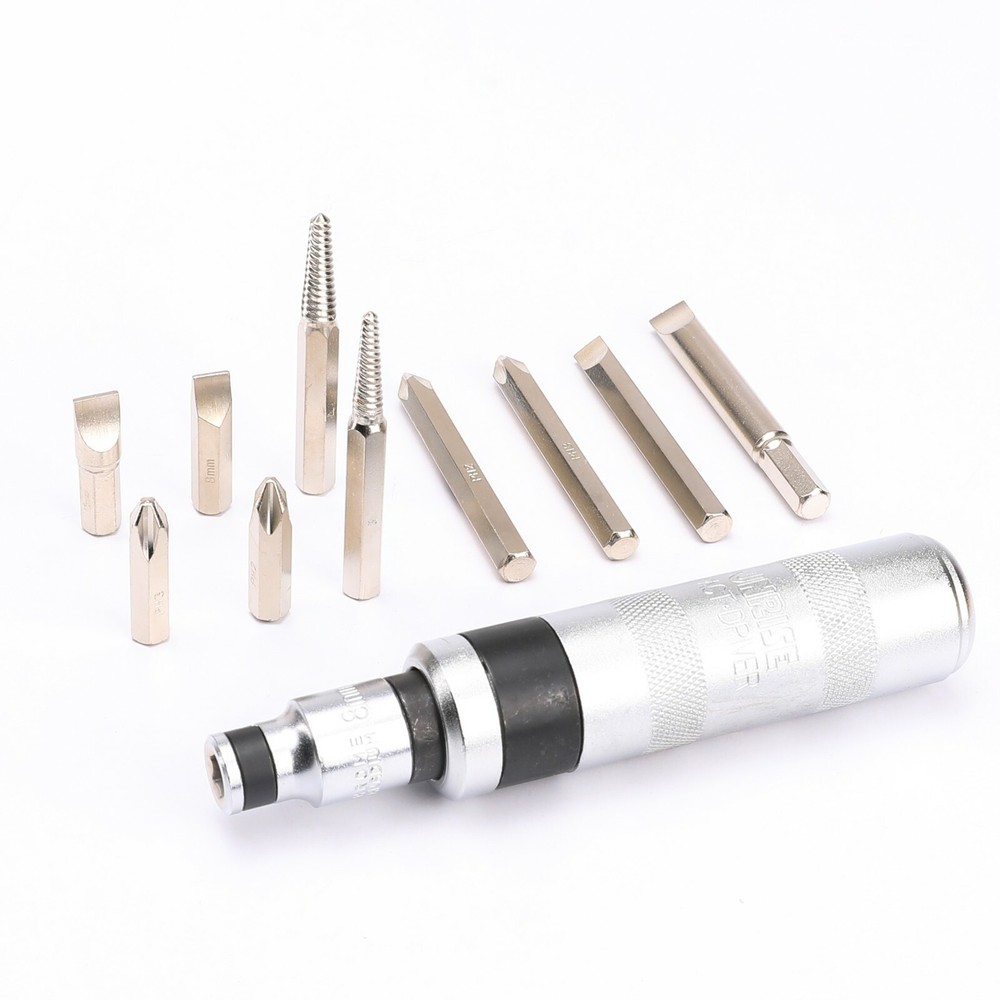 12pcs Impact Driver Bits Screwdriver Set Hand Tool Socket Screw Extractor Kit
