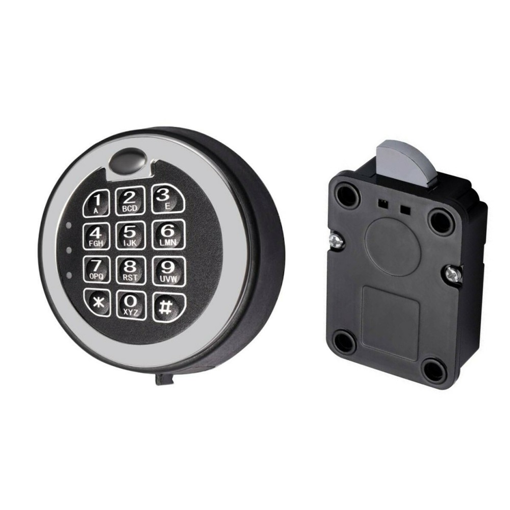 Replace Mesa MSL 500 Safe Lock/Black Keypad Electronic Safe Lock with Swing Bolt