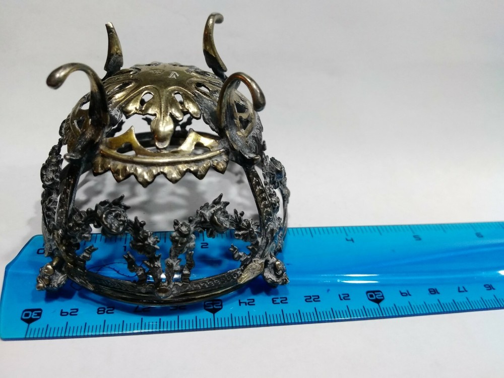 Antique Sterling Silver Stand German Origin "Damaged"