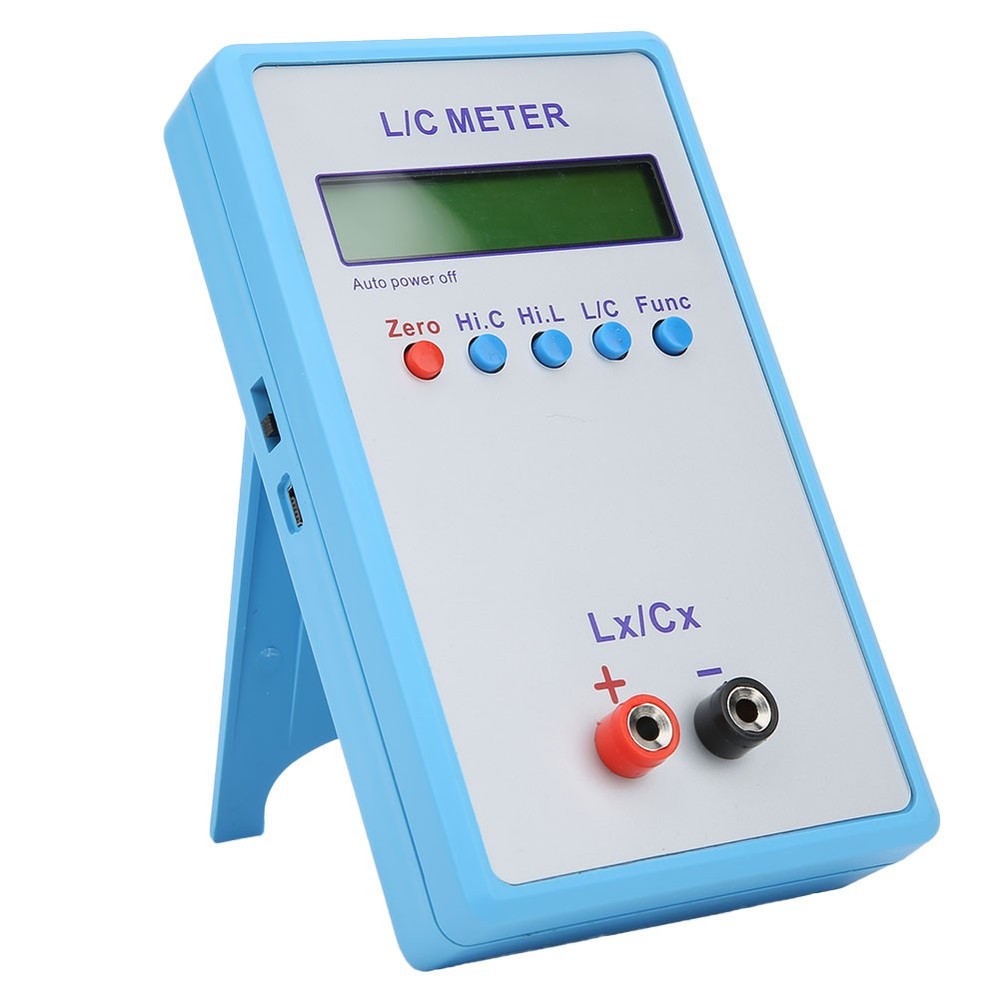Inductance Capacitance Meter L C Meter Electric ABS Multimeter Accessory
