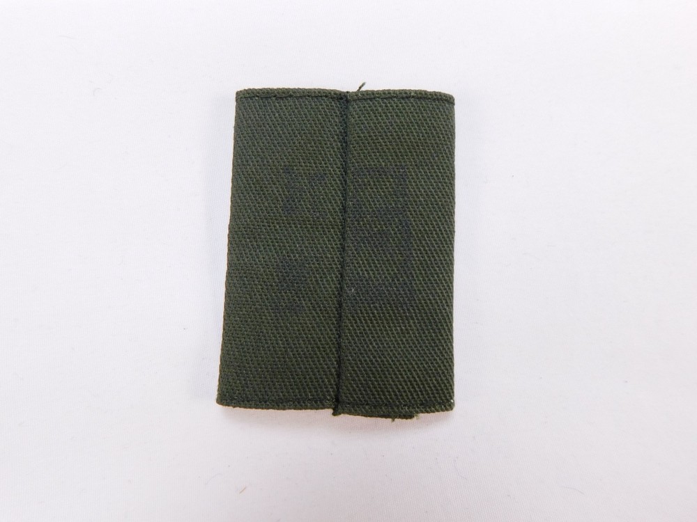 US Air Force USAF Gortex Loop Rank Tech Sergeant TSgt E6 BDU Green Slide Patch