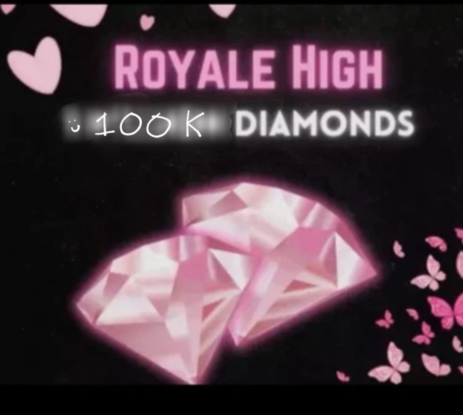ROYALE HIGH | 100K DIAMONDS | Fast Delivery 🚚