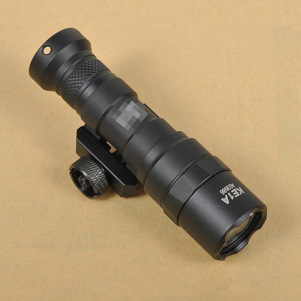 Tactical Light LED Weapon Flashlight with Pressure Switch & Tail cap for M300B