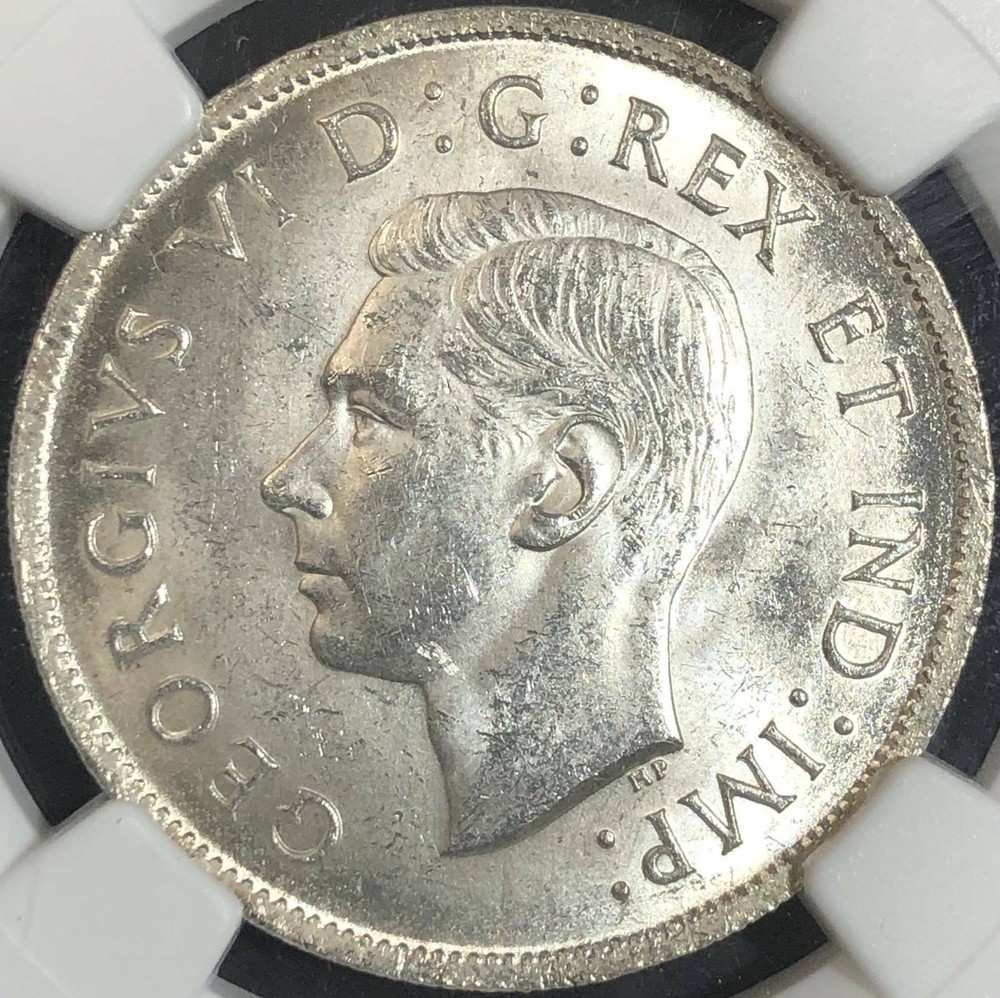 1938 Canada Half Dollar NGC MS63
