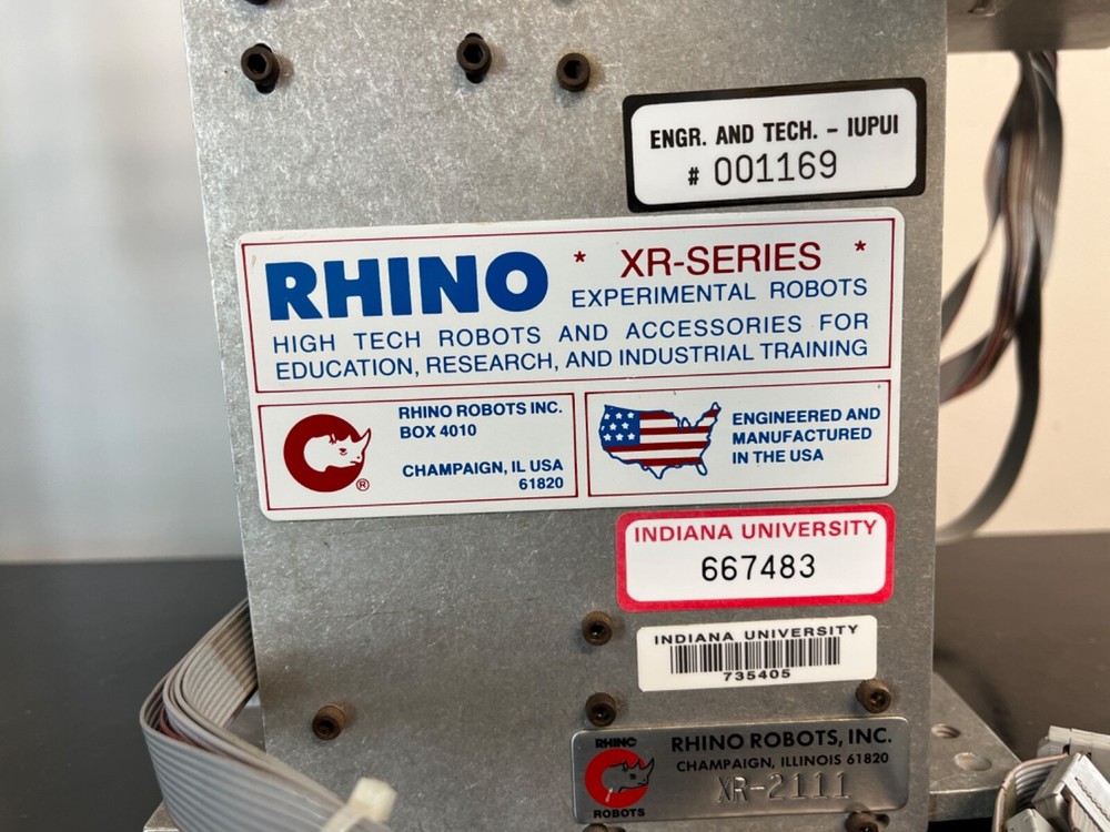 RHINO XR-series Experimental Robot with Mark III Controller & Pendant