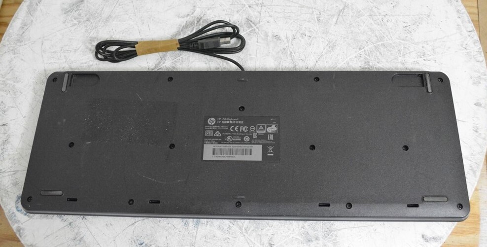 HP 672647-003 USB Keyboard SEE NOTES