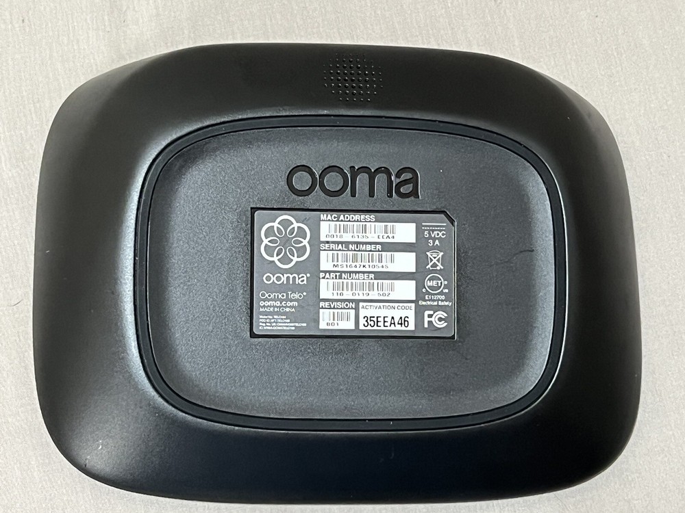 Ooma Telo Base- Parts only