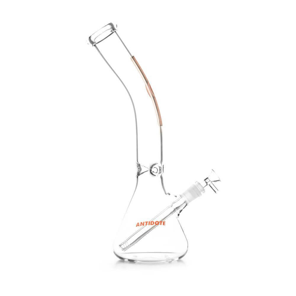 Antidote 17" Bent Neck Beaker Water Pipe