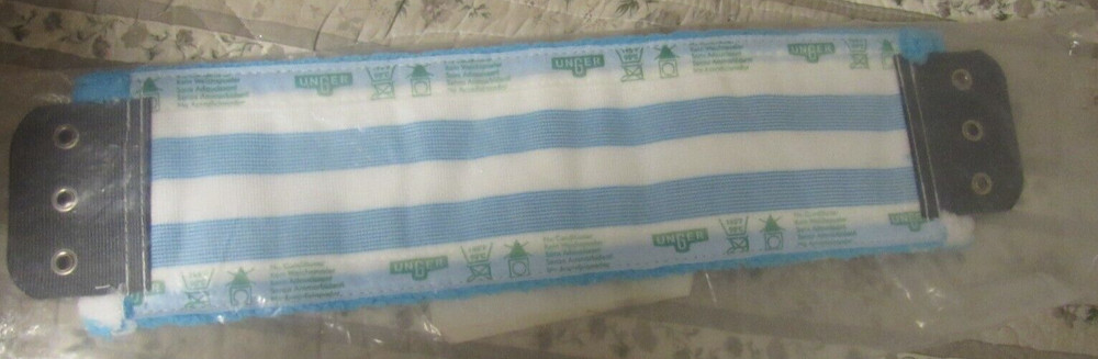 Unger Flat Cut End Wet Mop Microfiber Blue MD40B