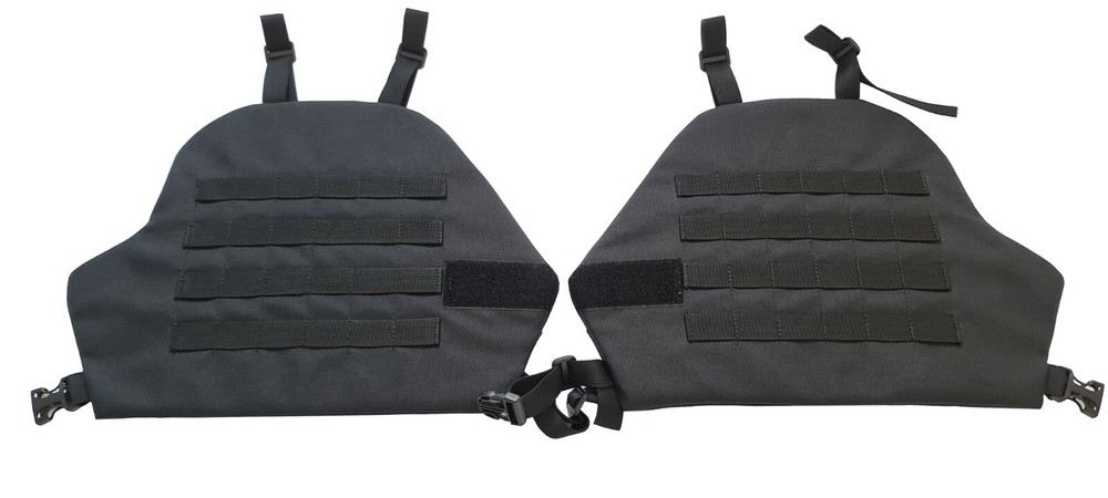 Thigh pads Black multiCam covers size XXL
