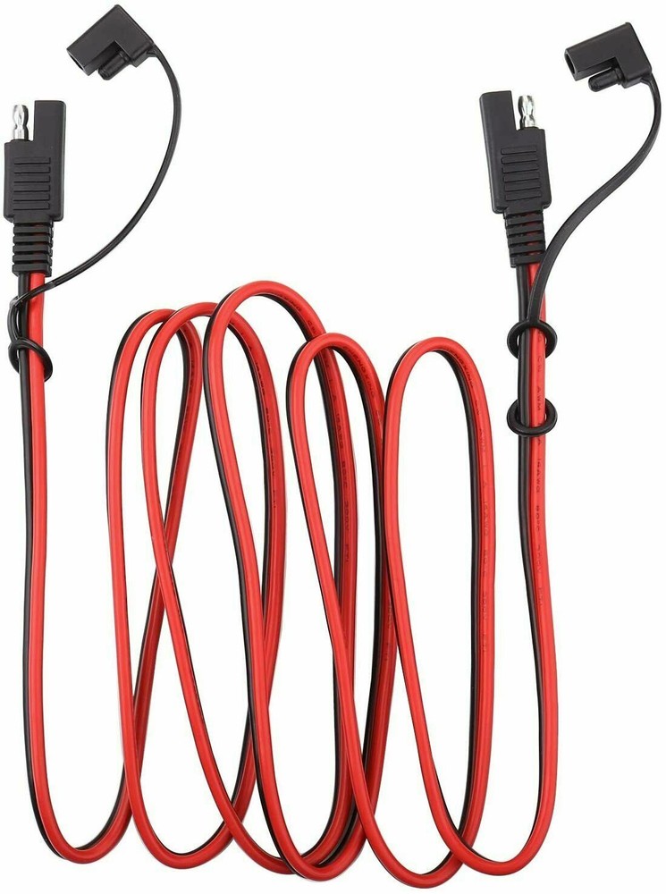 14AWG SAE to SAE Extension Cable 2 Pin Quick Disconnect Wire Harness Cord US