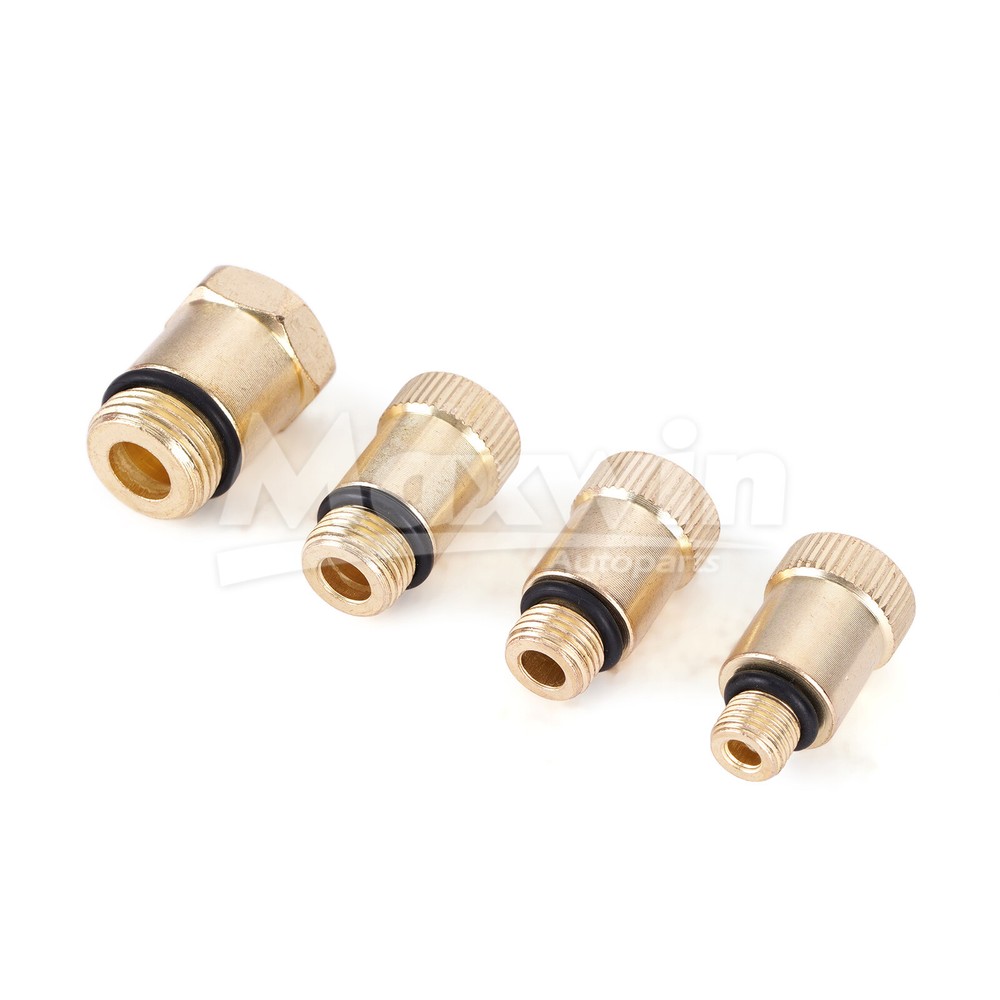 8x Petrol Cylinder Compression Tester Engine Kit Gauge Tool Automotive
