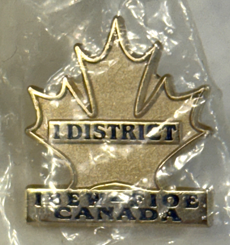 IBEW-FIOE 1st District Canada Lapel pin