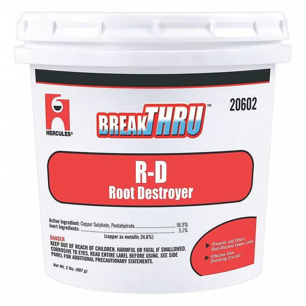 Hercules 20602 Root Destroyer Crystals, 2 lb.