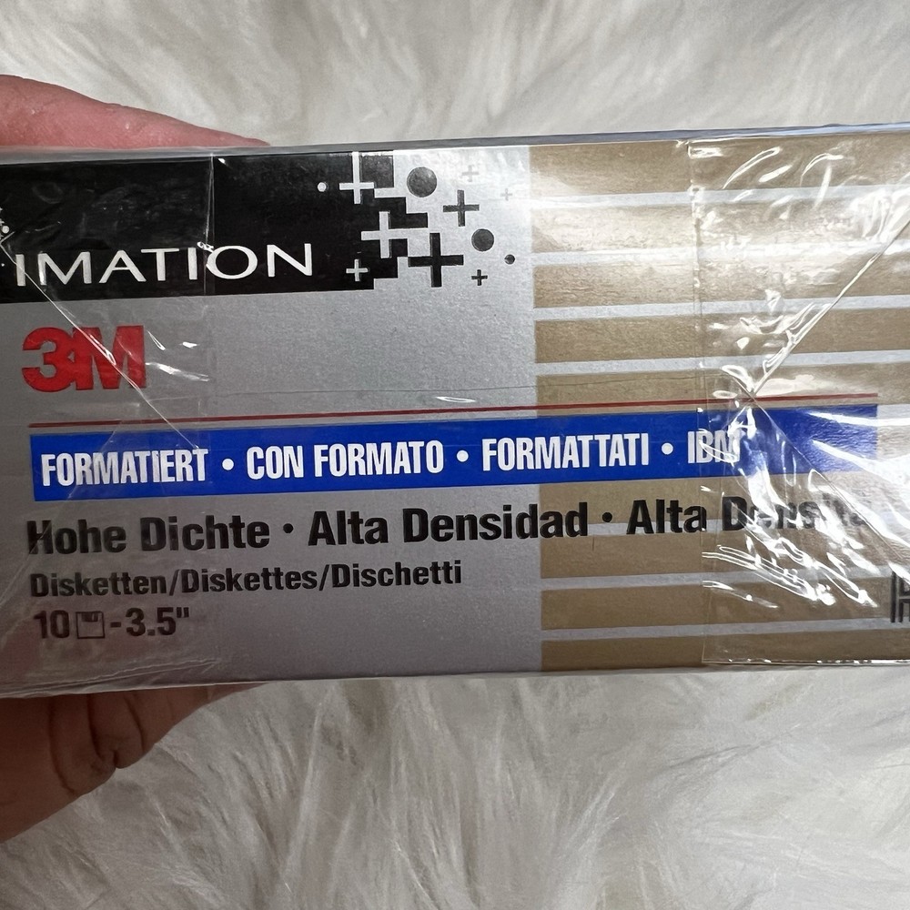 IMATION+ 3M High Density Diskettes