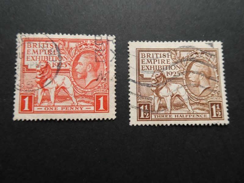 GB 1925 WEMBLEY EXHIBITION SET FU CAT £100