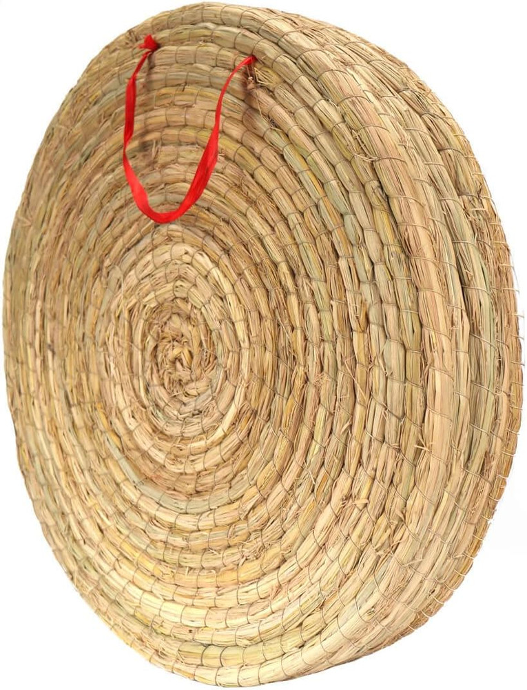 Archery Targets Traditional Solid Straw Round Archery Target Shooting Bow Colour