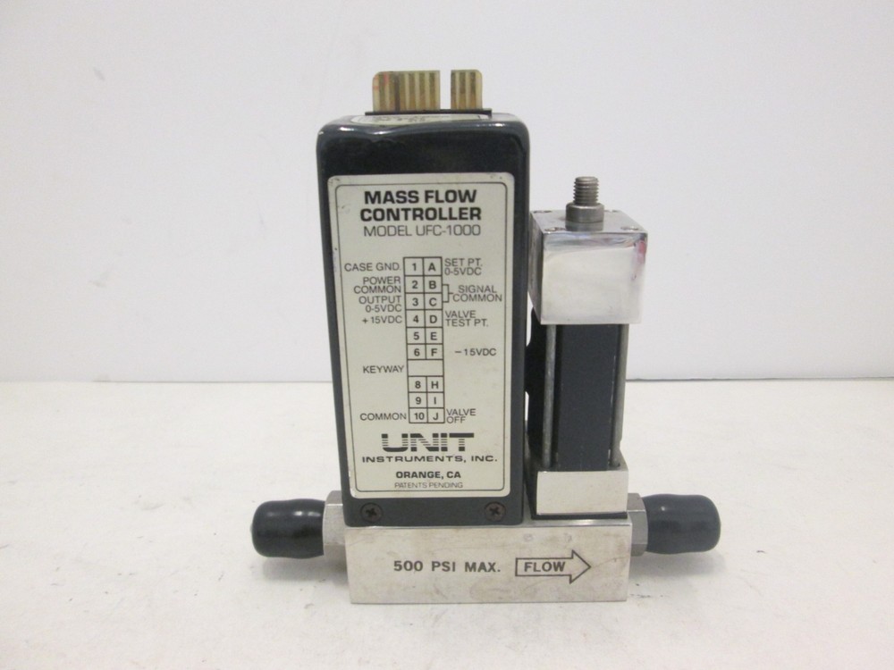 Unit UFC-1000, Mass Flow Controller MFC, SiH4, 5 SLM, Used