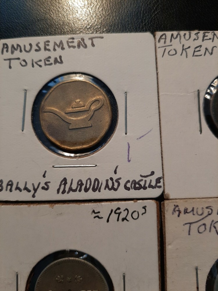 PRE WWII ARCADE TOKENS AMUSEMENT