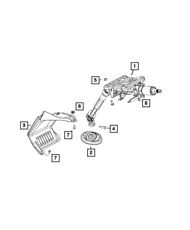 Genuine Mopar Screw 6106447AA