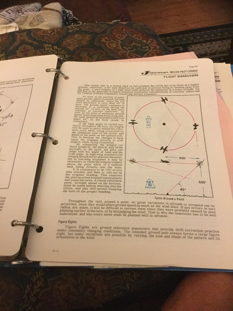 Vintage Jeppesen Complete Flight Course Pac Private Pilot Course PAK