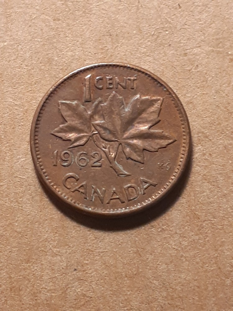 1962 ONE CENT CANADA
