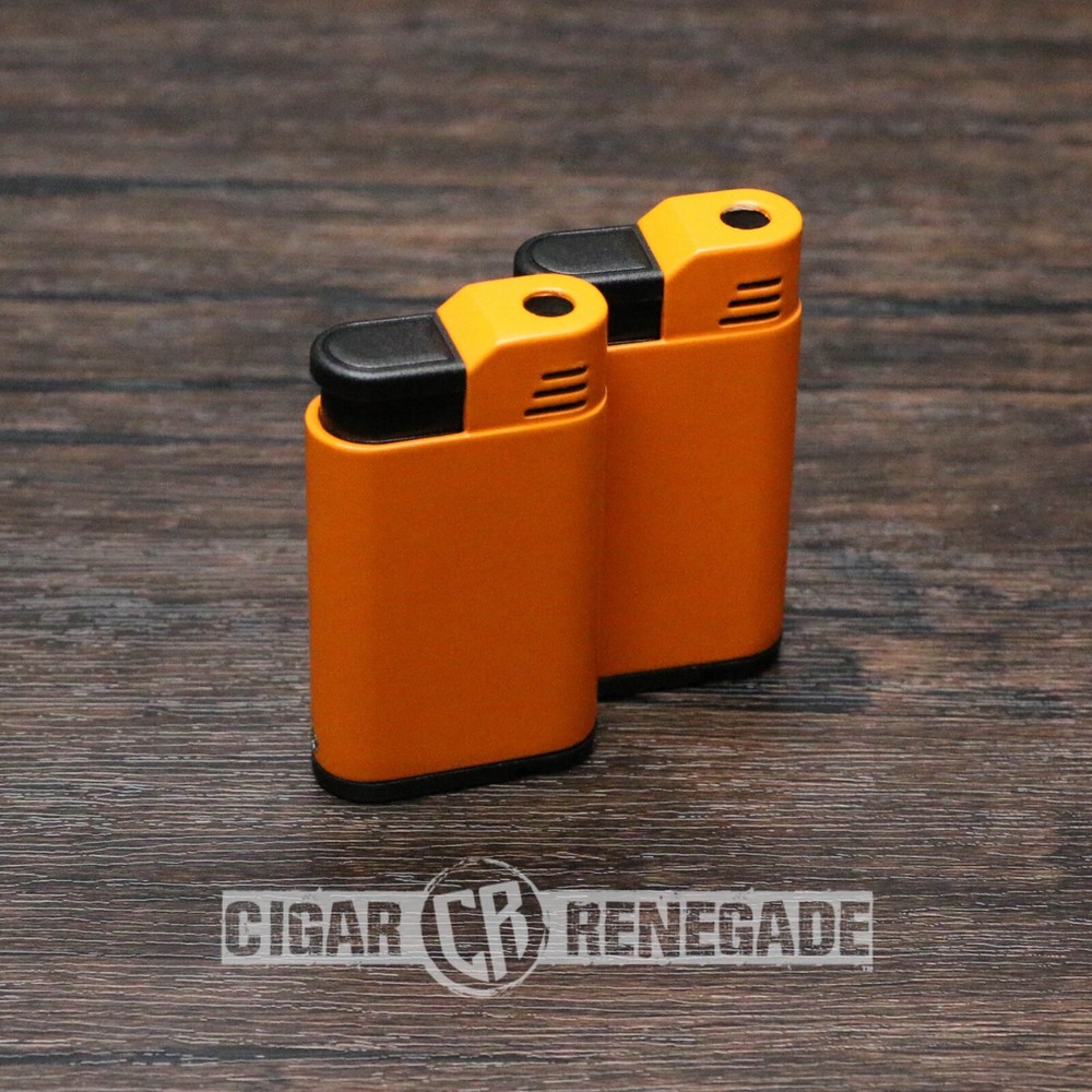 Avo Single Flame Adjustable Refillable Cigar Torch Lighter - 2 Pk