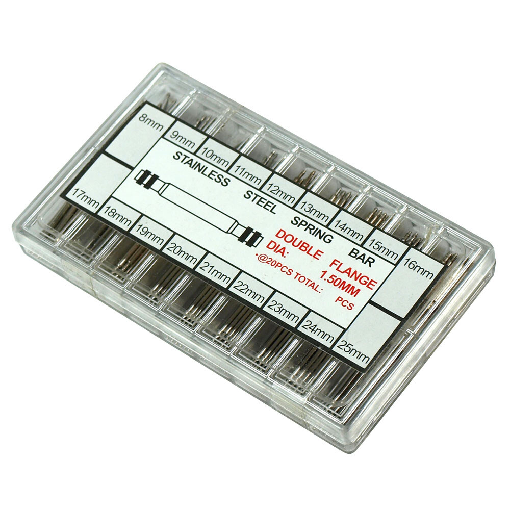 360 Watch Band Spring bars with Spring Bar Tool Strap Link Remover Pusher