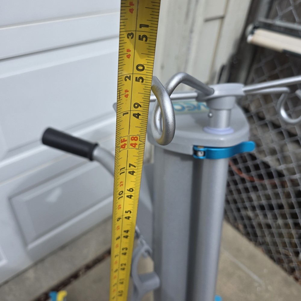 Firefly Medical IVEA 500A Mobile Ambulation Patient Cart Missing Front Wheels.