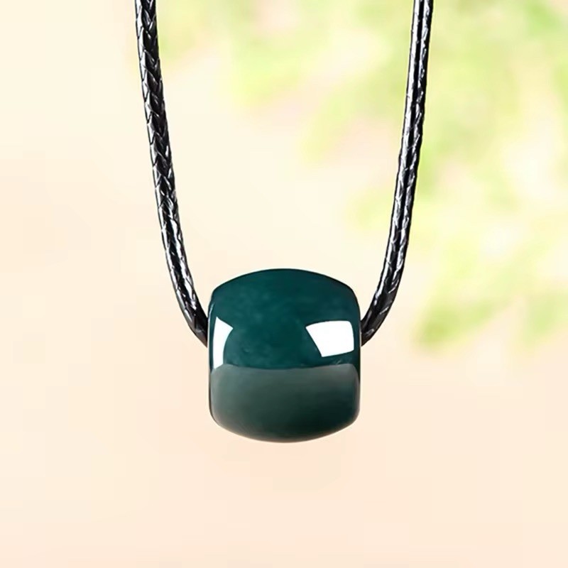 Natural Deep Blue Water Necklace