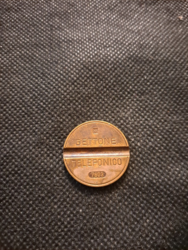 GETTONE TELEFONICO 7603 TOKEN!    e8621UXX