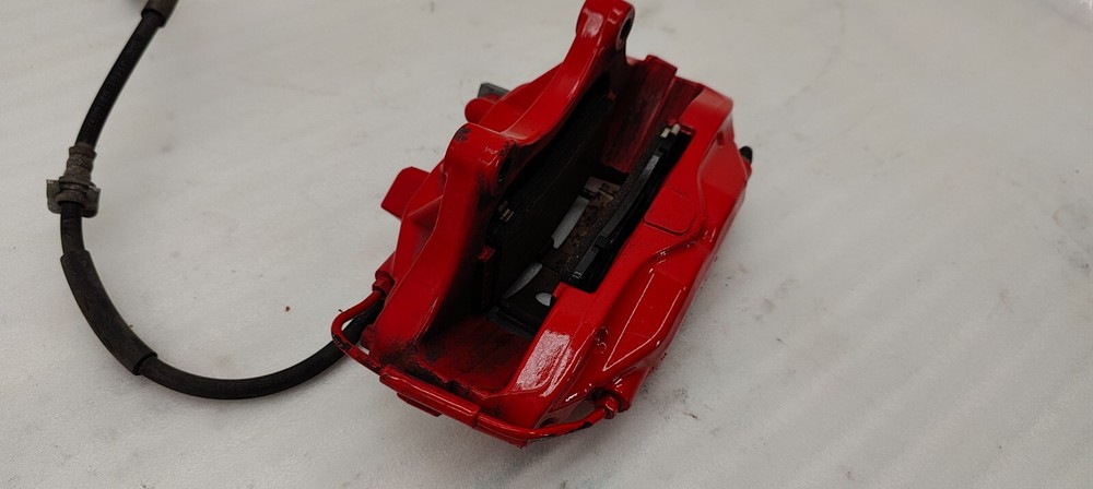 ⭕ 12-20 Tesla Model S Front Driver Side Performance Red Brake Caliper Left OEM