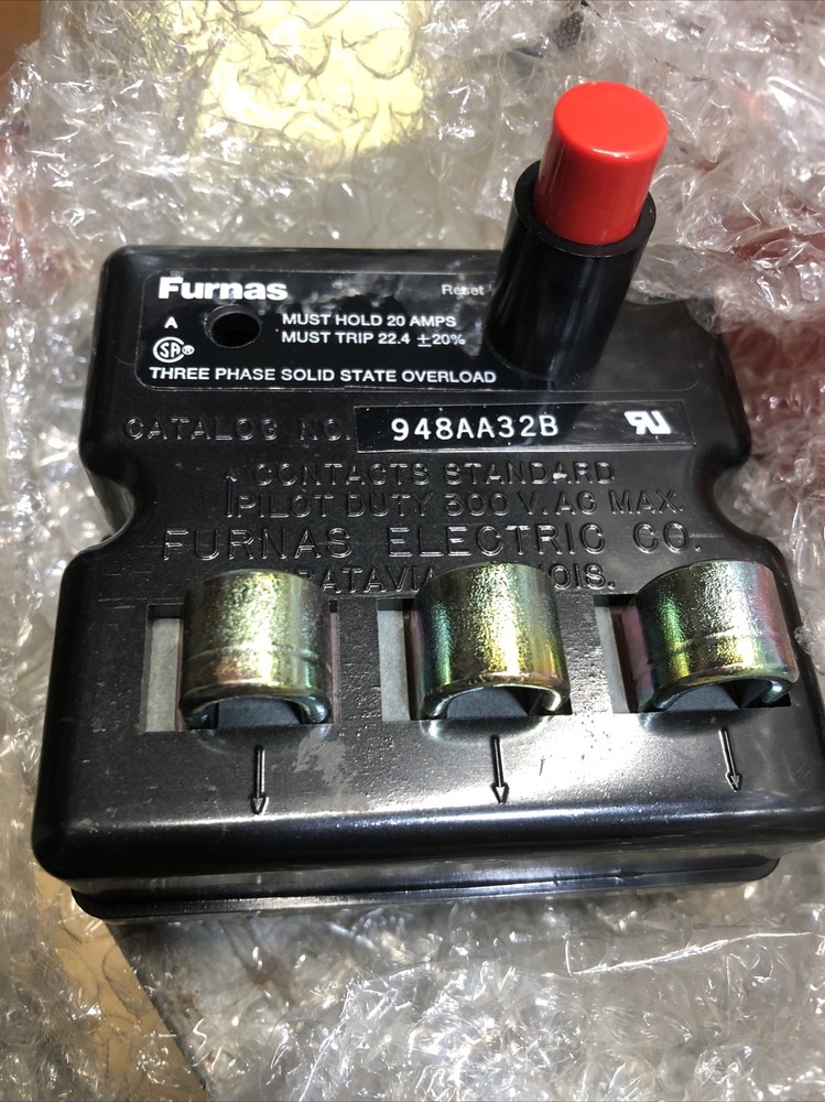 Furnas 94AA32B Solid State Overload Relay NOS