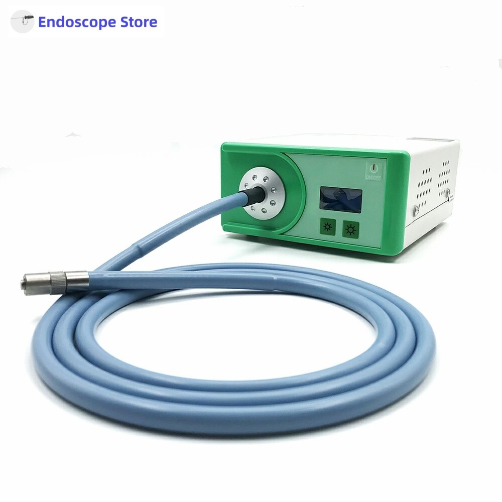 Medical LED 100W Endoscope Microscope Cold Light Source Match WOLF Customized