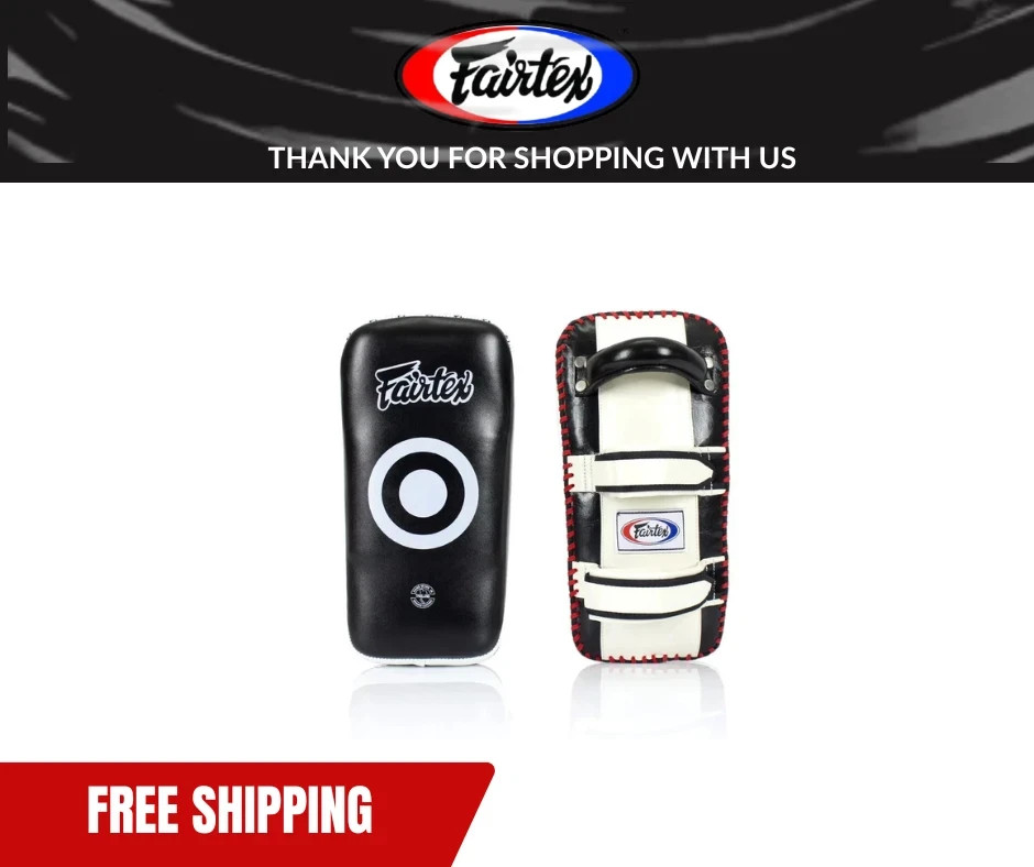 Fairtex Curved Kick Pads Extra Long KPLC4