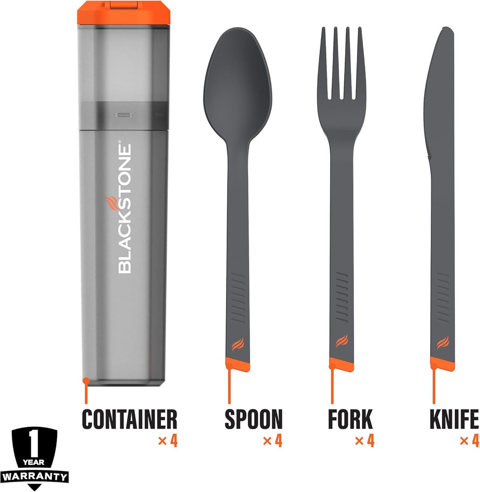 5763 Camping Utensils Set, 4 Pack