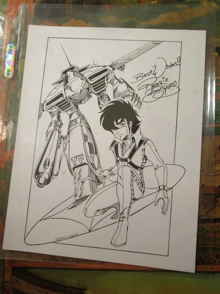 reggie byers robotech rare picture