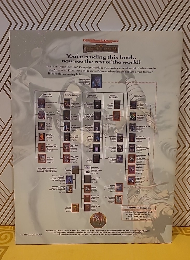 Advanced Dungeons & Dragons Forgotten Realms Shadowdale 1996