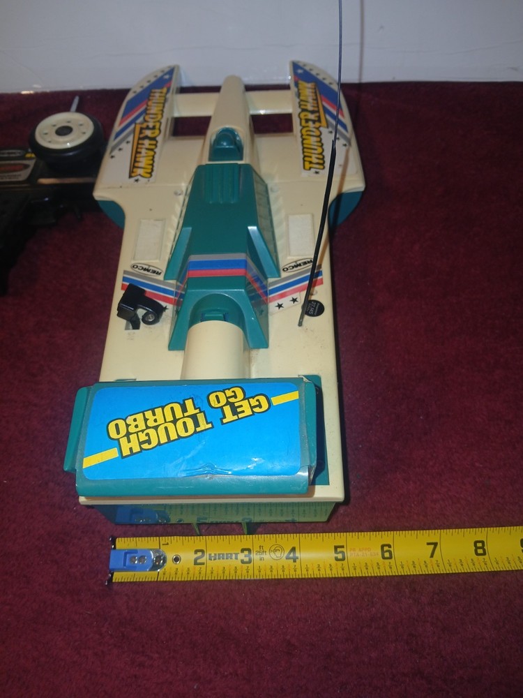 1987 Remco Thunder Hawk Remote Control Boat