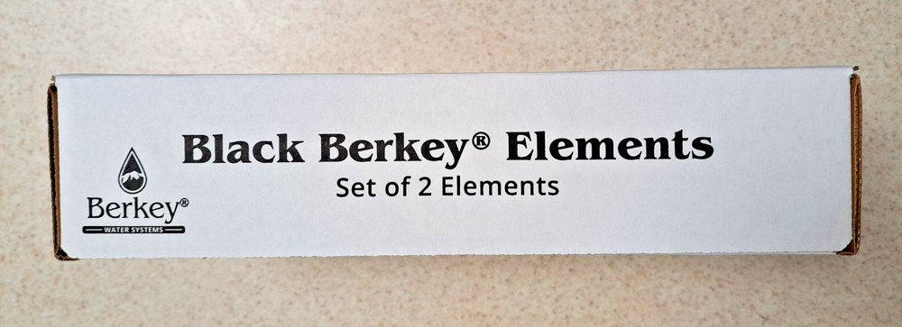 2 NEW - Genuine Black Berkey Purification Elements BB9 Water Filter 9” NMC