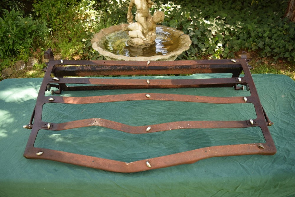 Antique Packard Luggage Rack